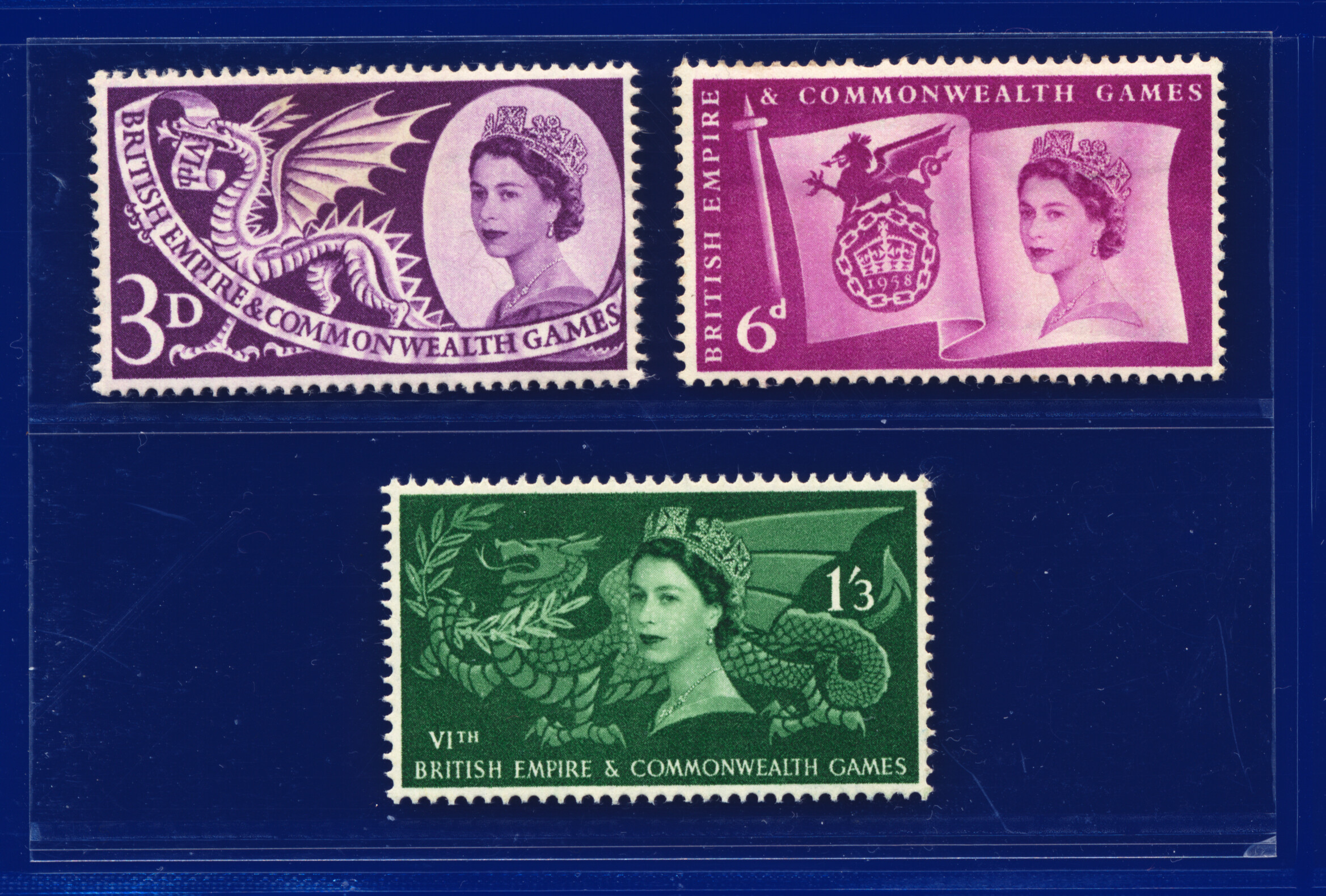 1958 SG567-569 3d-1s3d Games, Blocks/Pairs/Sets, Your Choice kabb - Picture 31 of 60