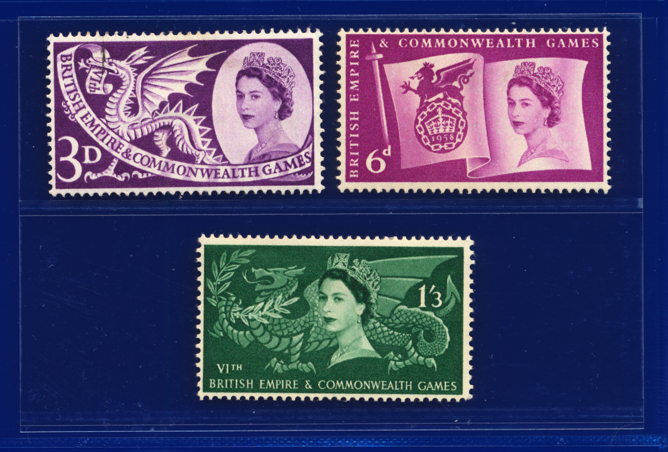 1958 SG567-569 3d-1s3d Games, Blocks/Pairs/Sets, Your Choice kabb - Picture 43 of 60