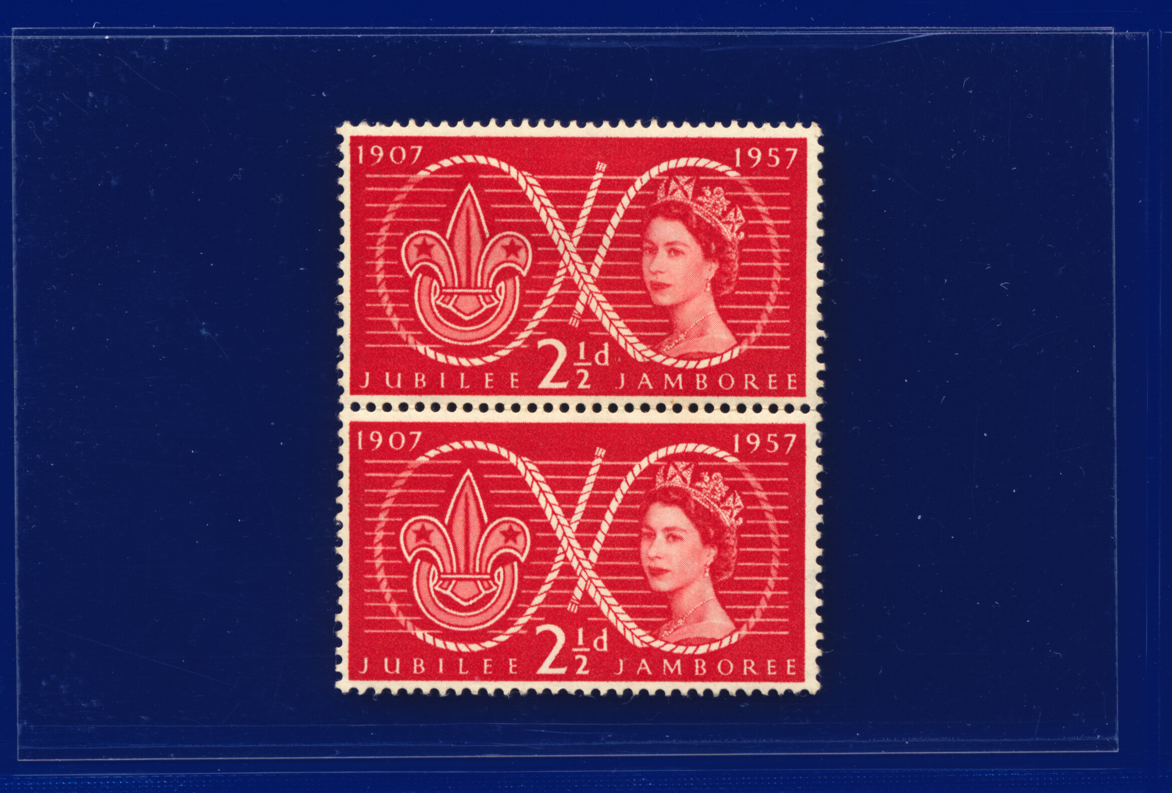 1957 SG557-559 2½d-1s3d Scouts, Blocks/Pairs/Sets, Your Choice kaba - Picture 3 of 26