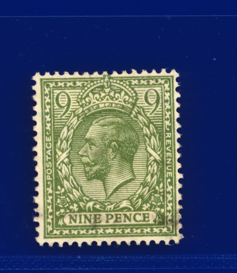 1924 SG427 9d verde oliva Wmk BC N43 (1) G/usado elección de 9 artículos todos fotografiados kagy - Imagen 19 de 20