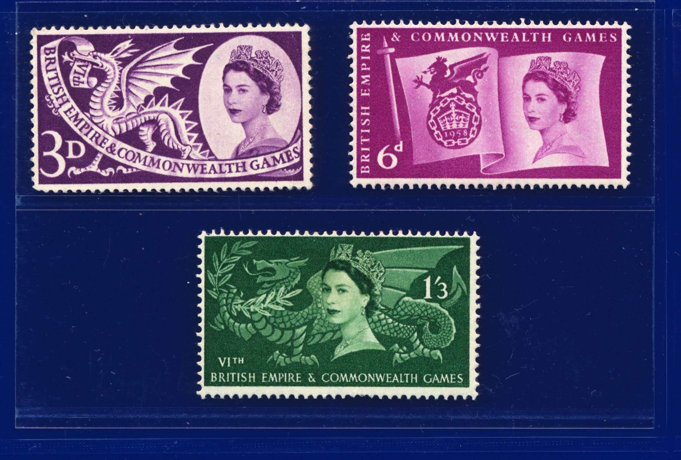 1958 SG567-569 3d-1s3d Games, Blocks/Pairs/Sets, Your Choice kabb - Picture 33 of 60