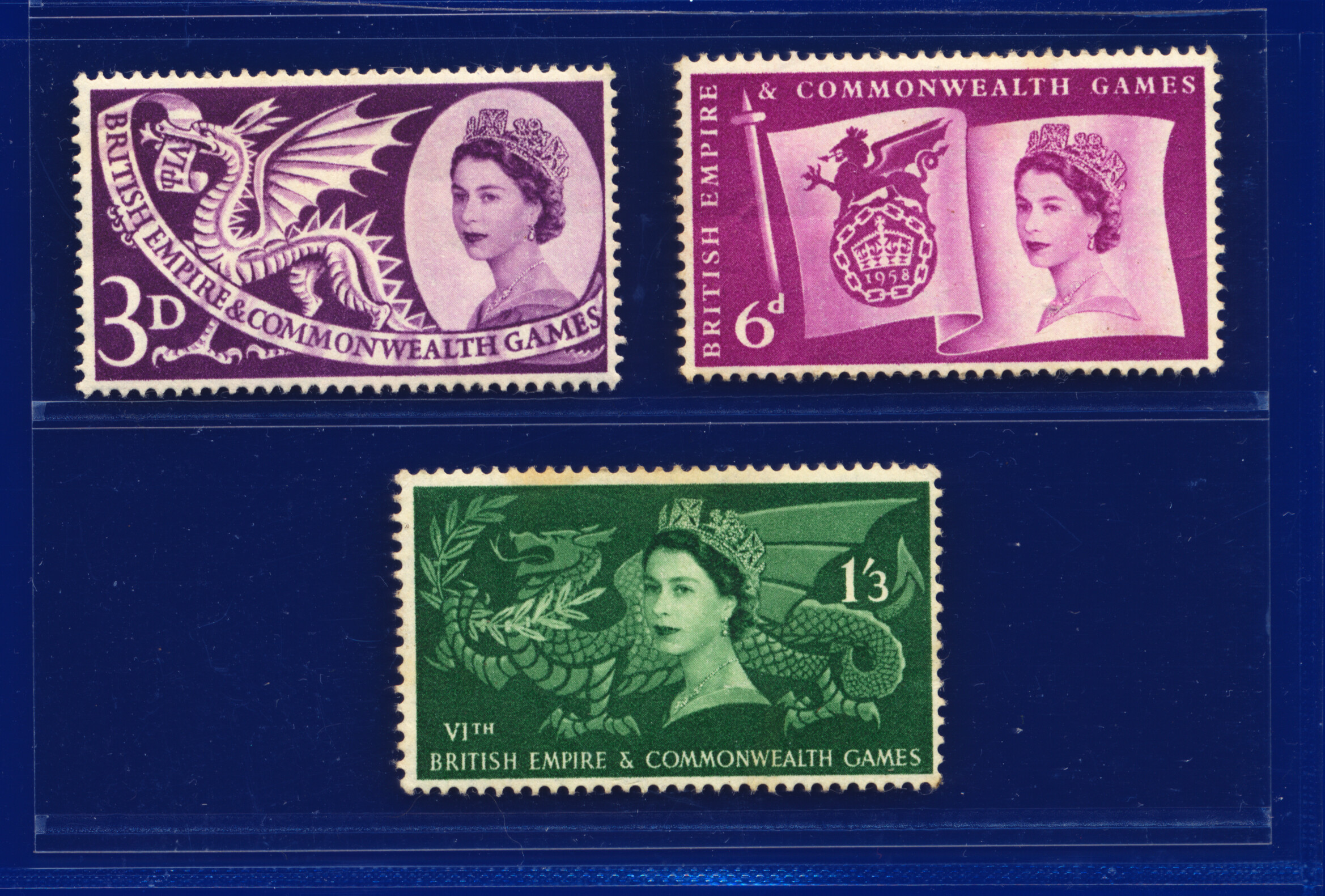 1958 SG567-569 3d-1s3d Games, Blocks/Pairs/Sets, Your Choice kabb - Picture 41 of 60