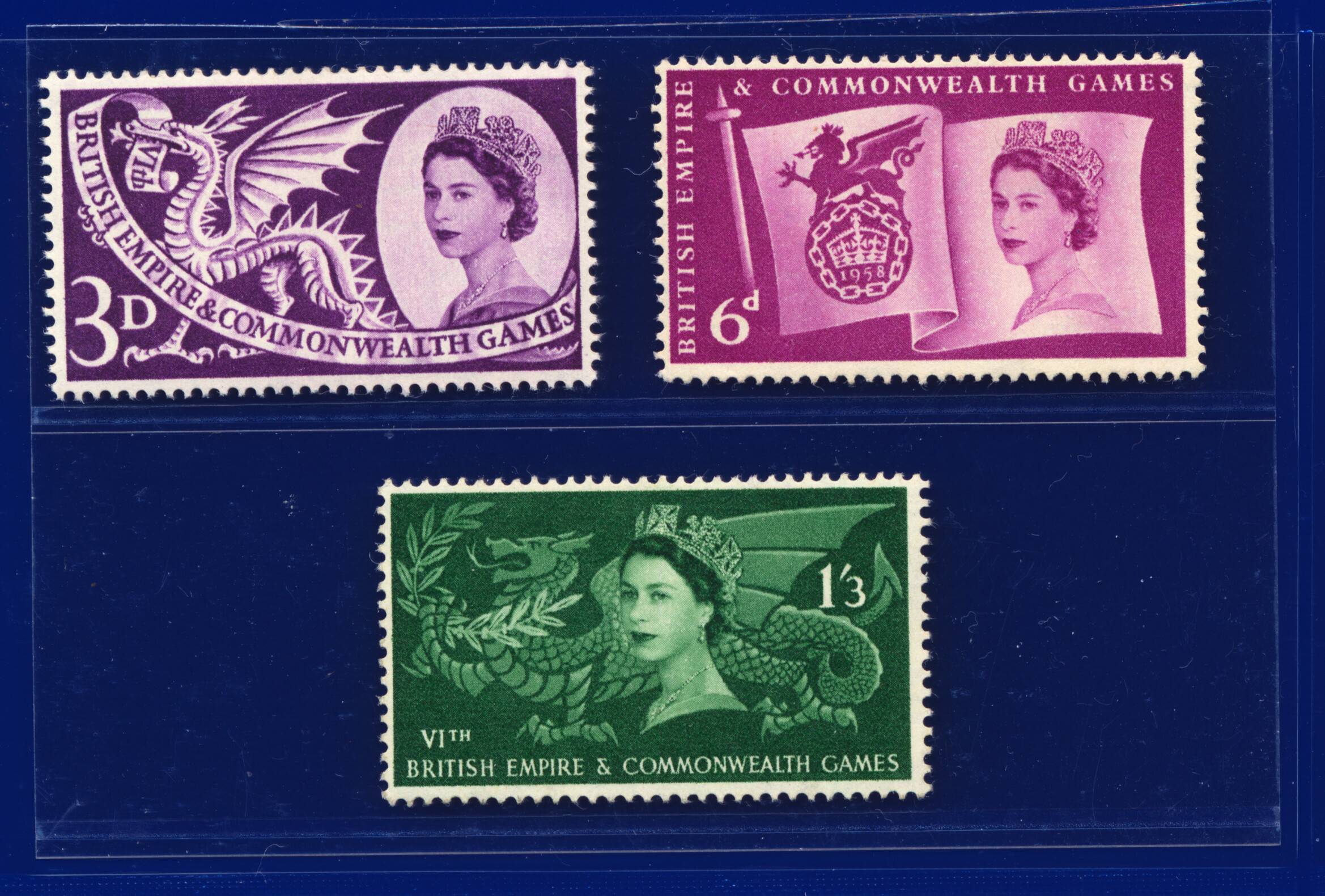 1958 SG567-569 3d-1s3d Games, Blocks/Pairs/Sets, Your Choice kabb - Picture 35 of 60