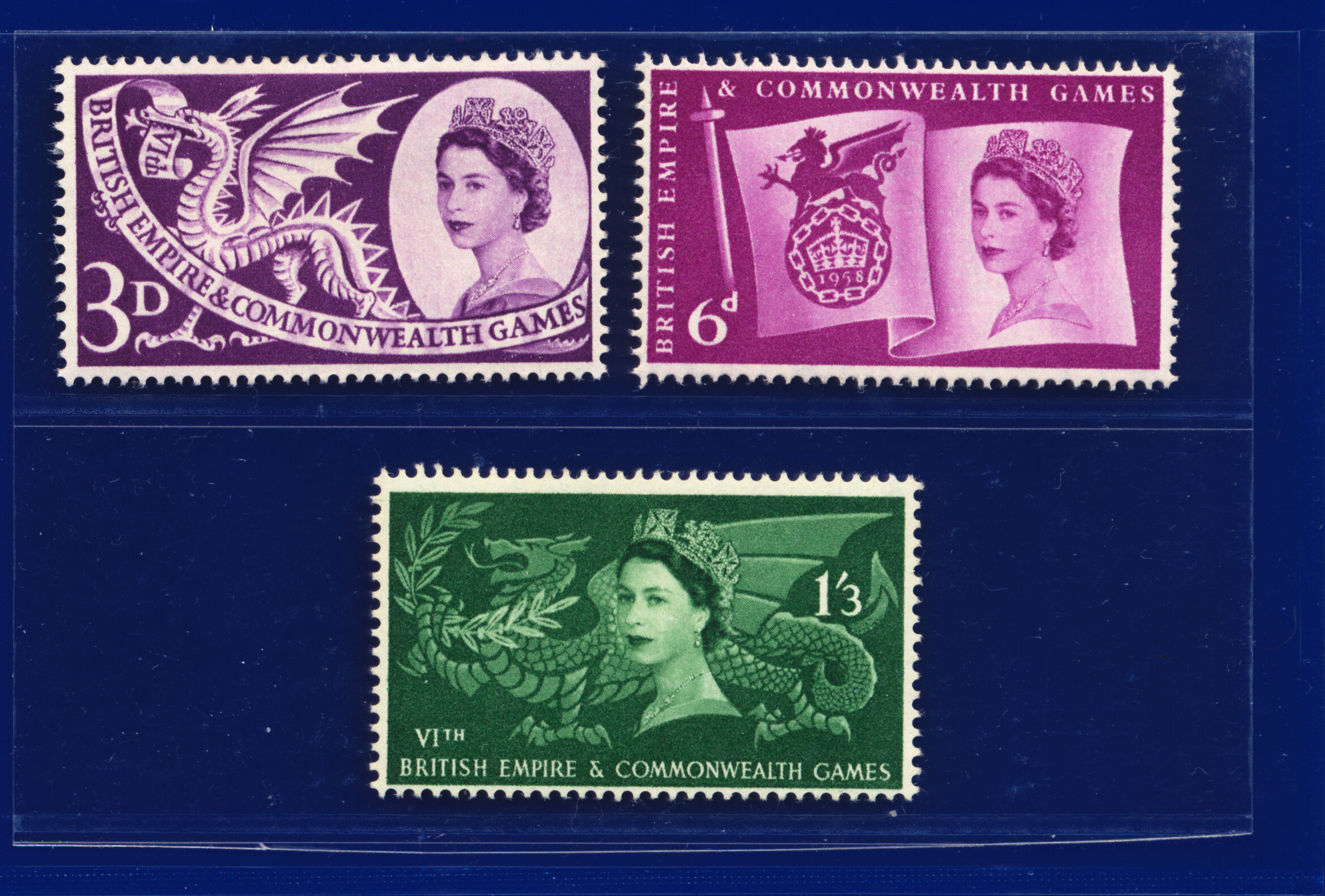 1958 SG567-569 3d-1s3d Games, Blocks/Pairs/Sets, Your Choice kabb - Picture 39 of 60