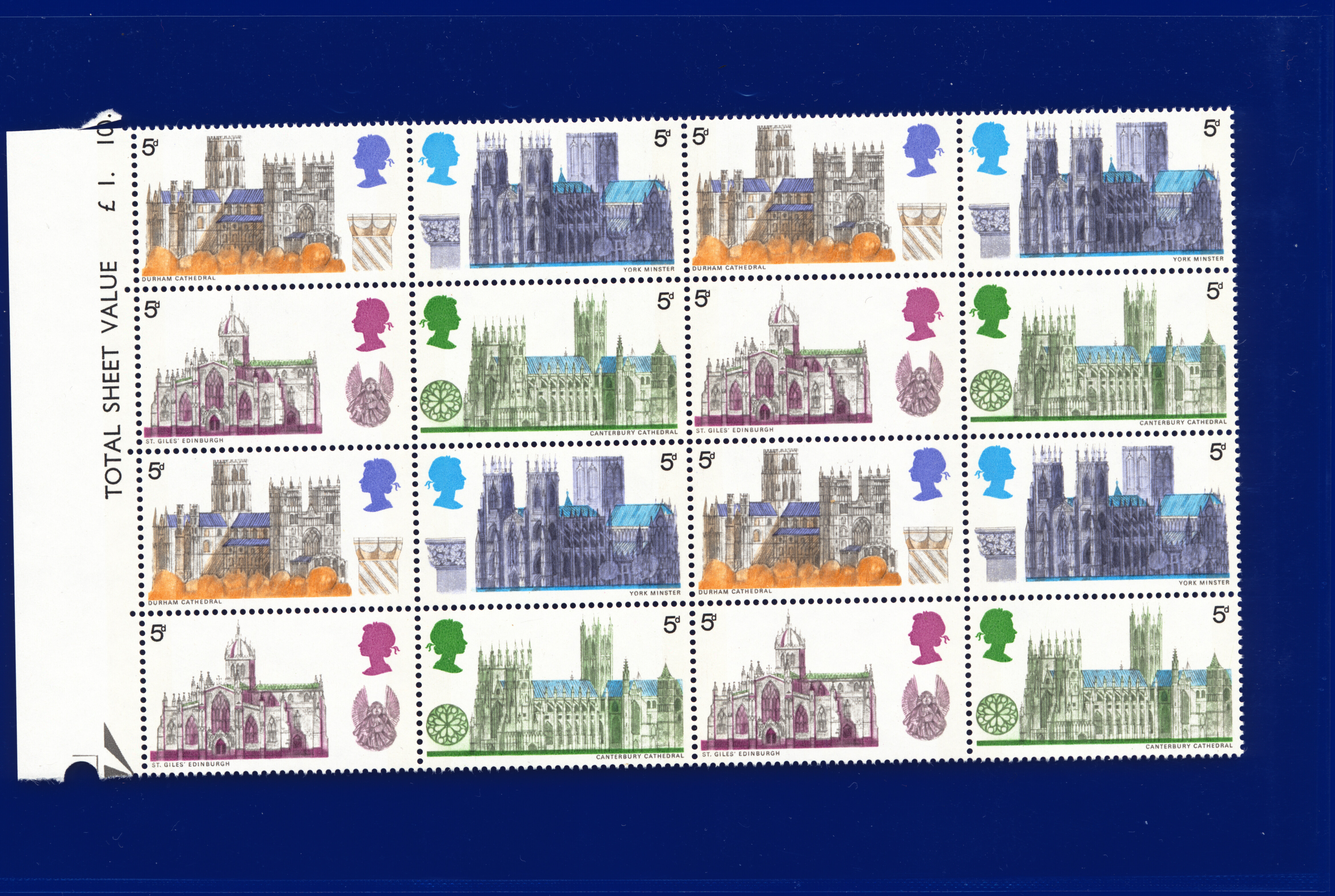 1969 SG796-801 5d-1s6d Kathedralen, Multiples/Sets/Etc, Your Choice kacw - Bild 37 von 104