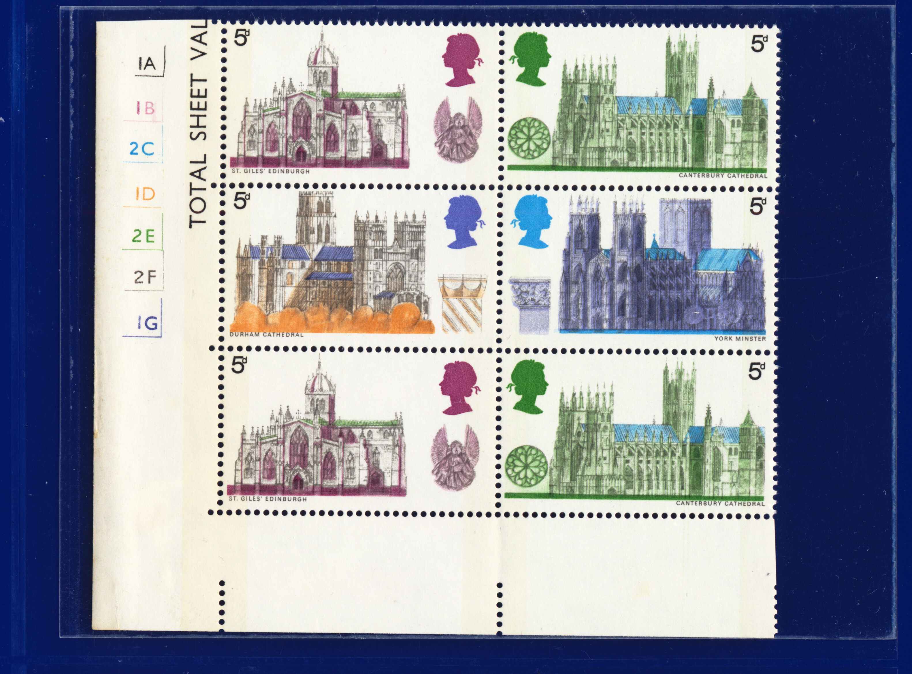 1969 SG796-801 5d-1s6d Kathedralen, Multiples/Sets/Etc, Your Choice kacw - Bild 41 von 104