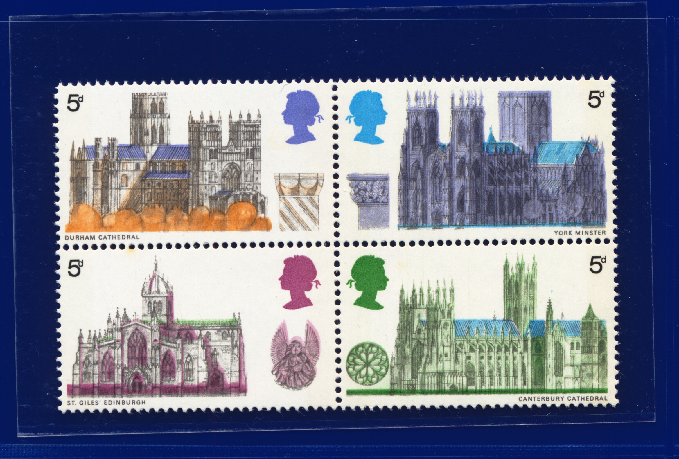 1969 SG796-801 5d-1s6d Kathedralen, Multiples/Sets/Etc, Your Choice kacw - Bild 57 von 104