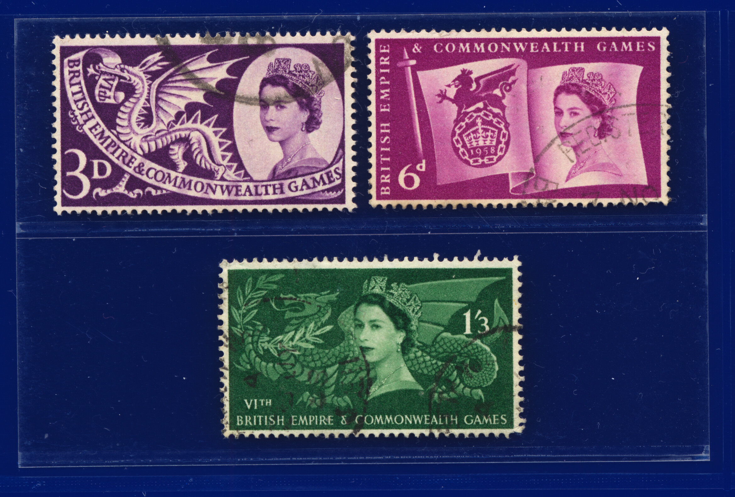 1958 SG567-569 3d-1s3d Games, Blocks/Pairs/Sets, Your Choice kabb - Picture 45 of 60