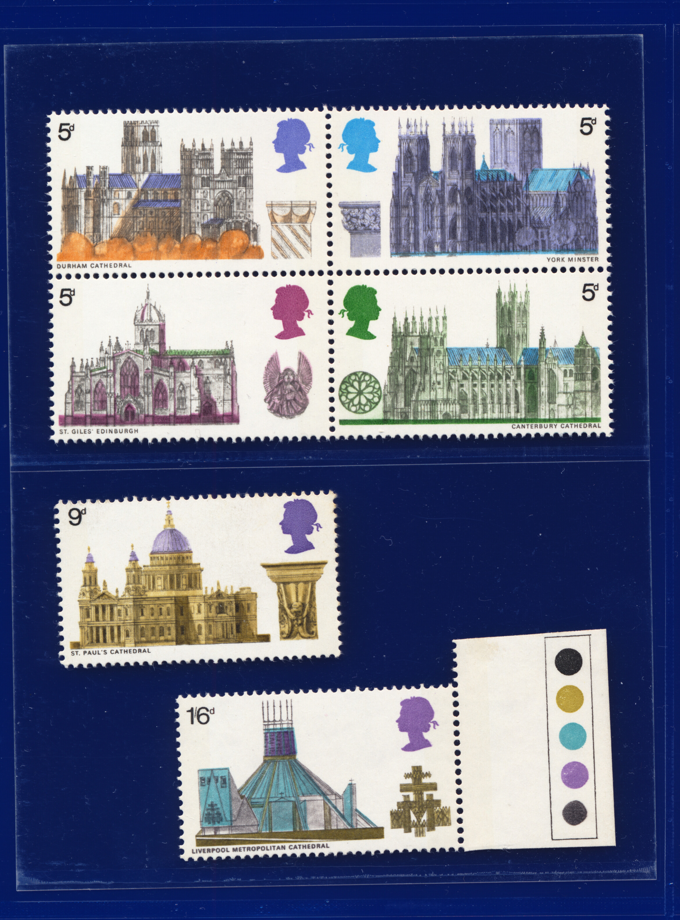 1969 SG796-801 5d-1s6d Kathedralen, Multiples/Sets/Etc, Your Choice kacw - Bild 26 von 104