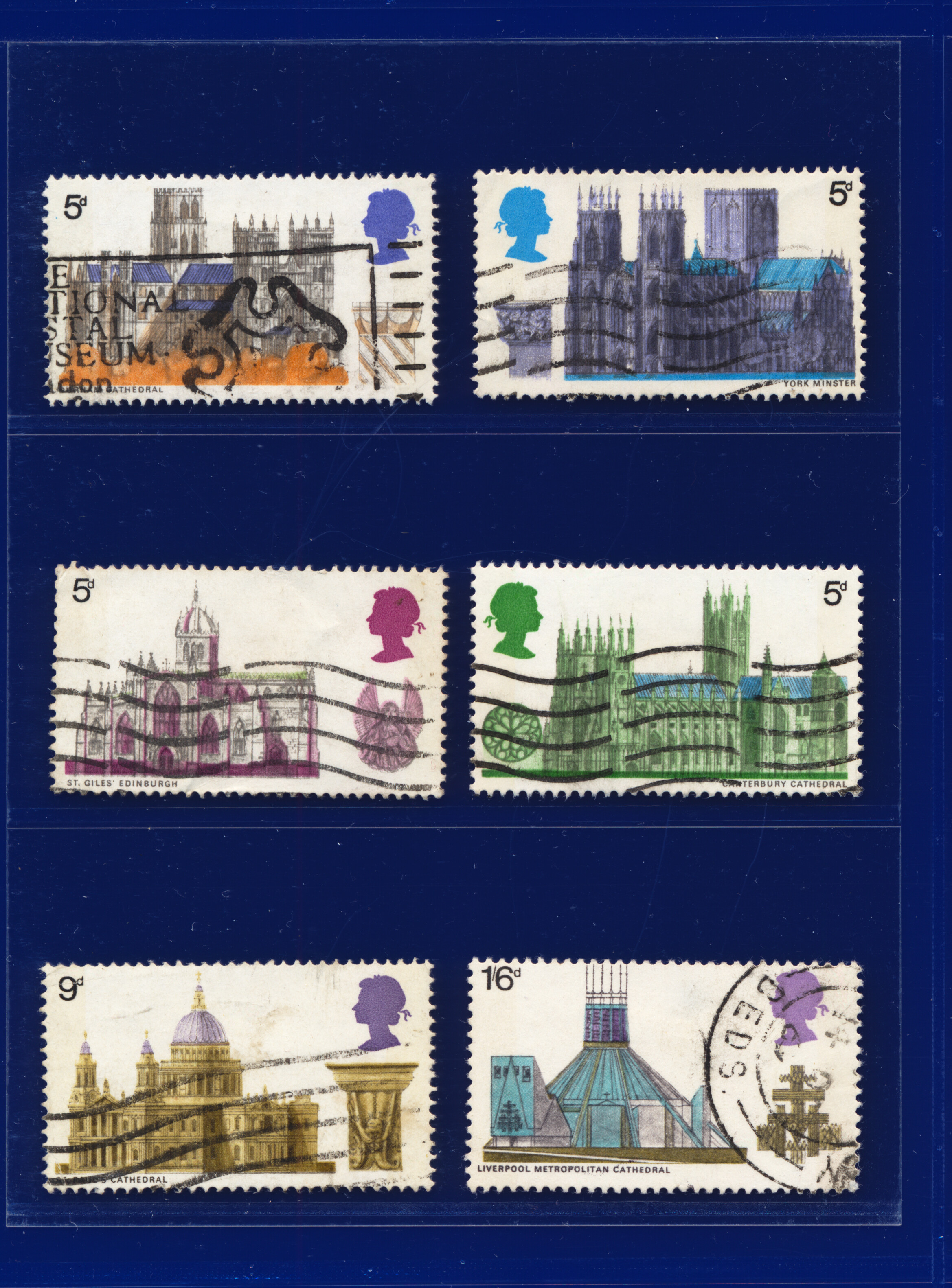 1969 SG796-801 5d-1s6d Kathedralen, Multiples/Sets/Etc, Your Choice kacw - Bild 6 von 104