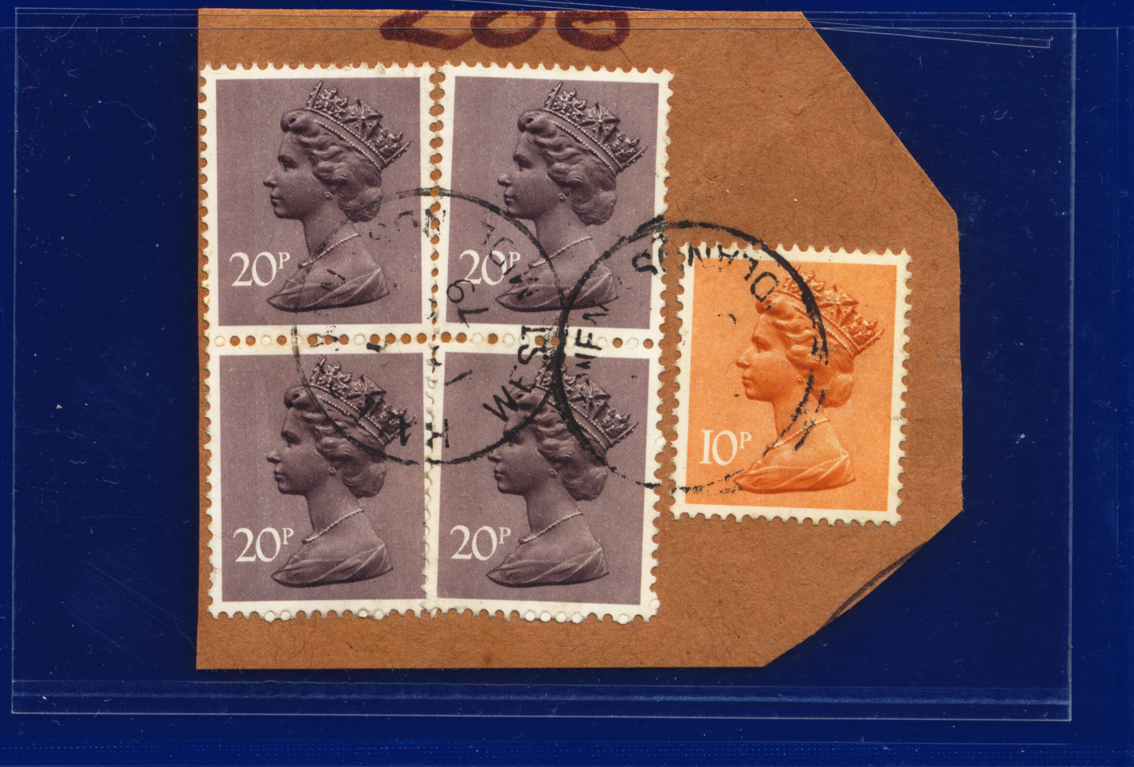 SG X915 1976 20p púrpura opaco (2 bandas) FU-GU todas las imágenes elección de 7 artículos kbaa - Imagen 12 de 15