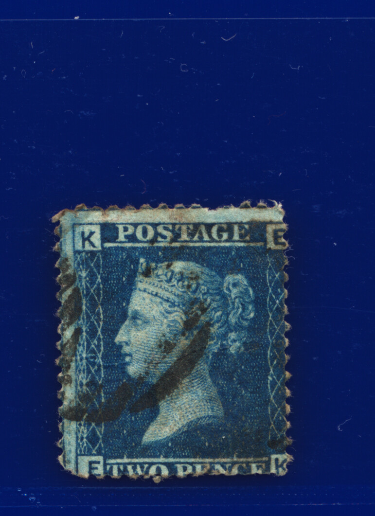 1858 SG45 2d Blue Plates 8 AC & 9 AF-RJ Good Used & Used Choice of 6 Items kajr - Picture 6 of 13