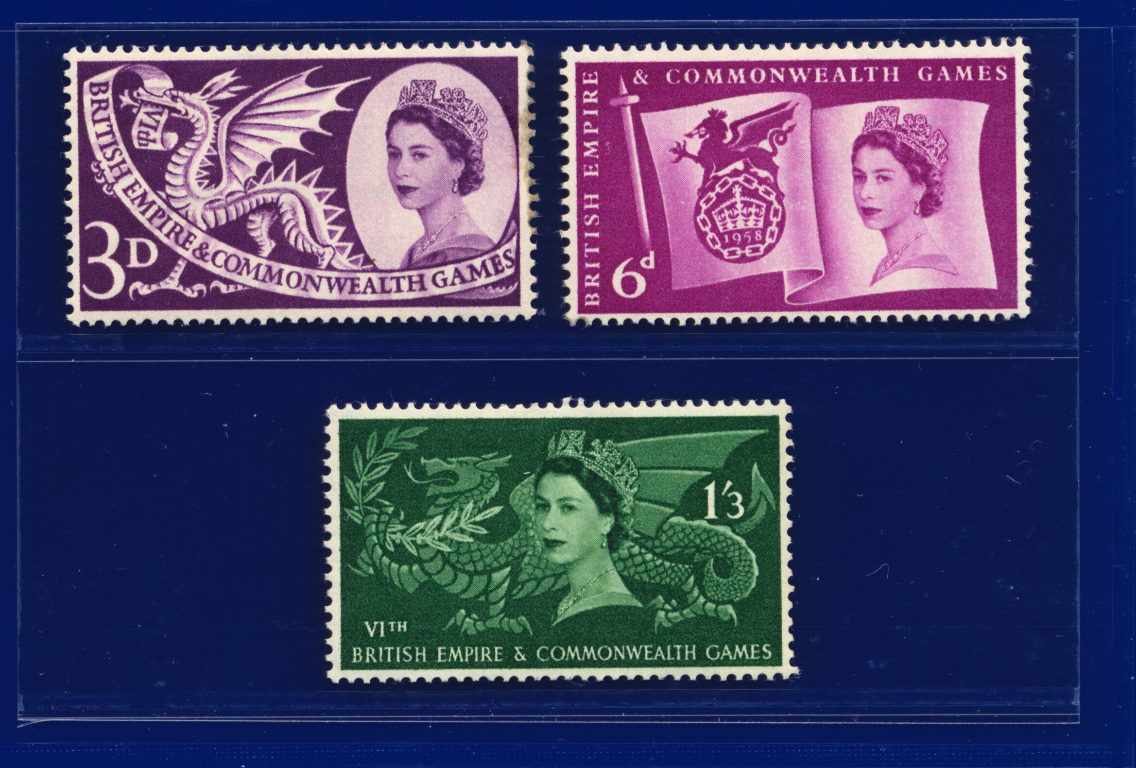 1958 SG567-569 3d-1s3d Games, Blocks/Pairs/Sets, Your Choice kabb - Picture 55 of 60