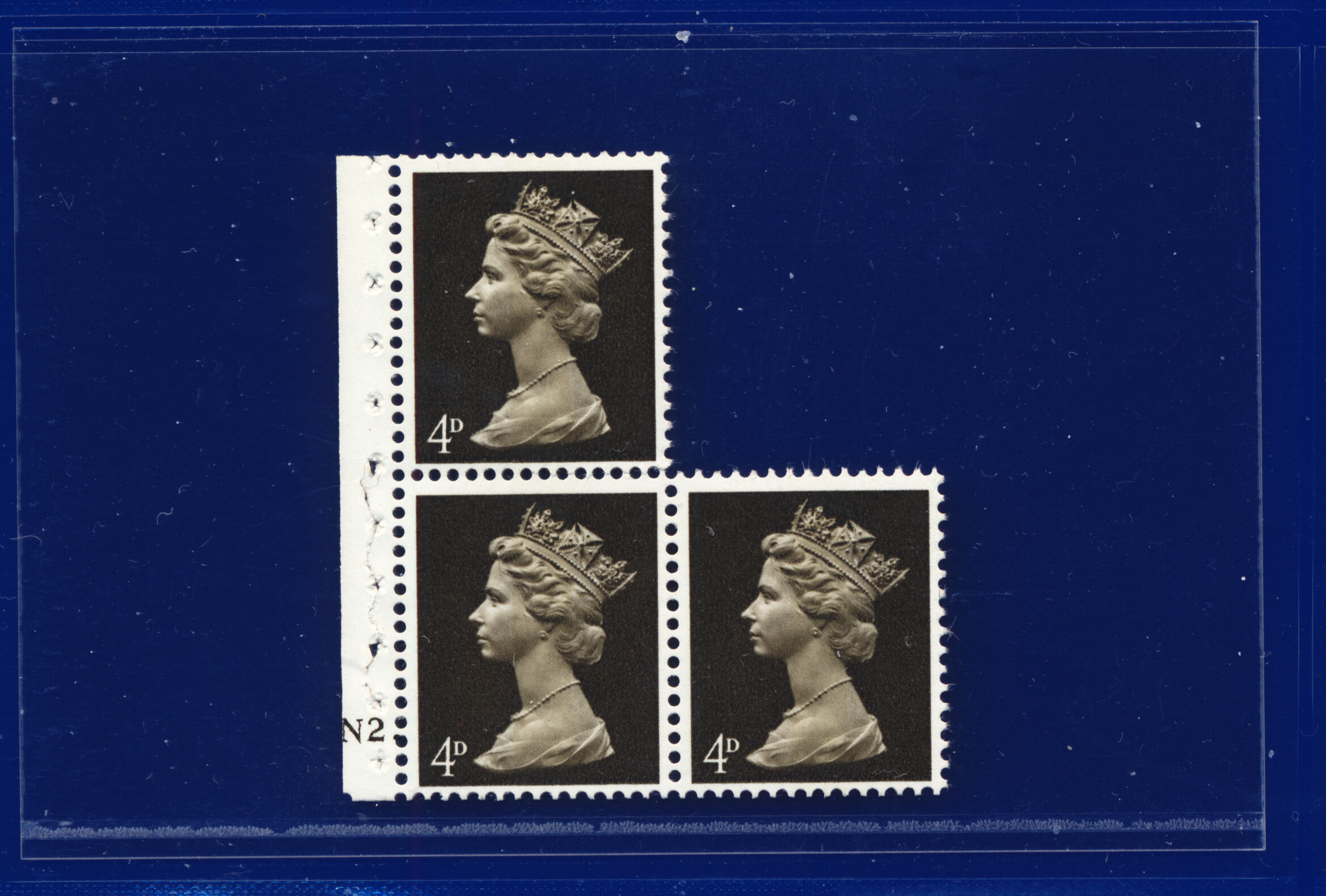 SG732 1968 4dx6 folleto panel UB11 CB cabeza B PVA MNH elección de 4 artículos kazd - Imagen 8 de 9