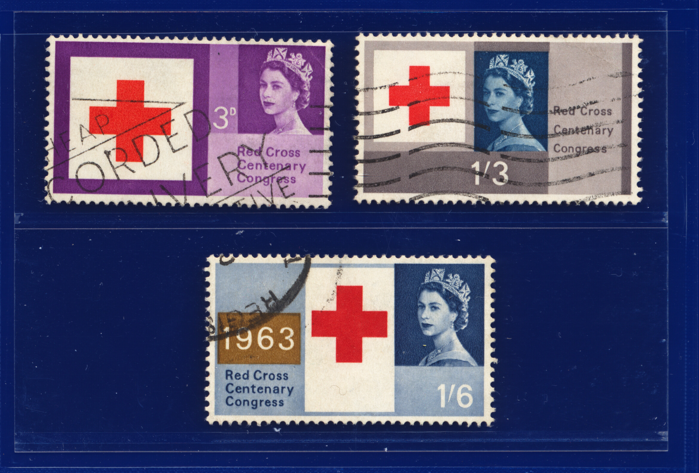 1963 SG642-644 3d-1s6d Red Cross, Blocks/Pairs/Sets/Singles, Your Choice kabm - Picture 9 of 16