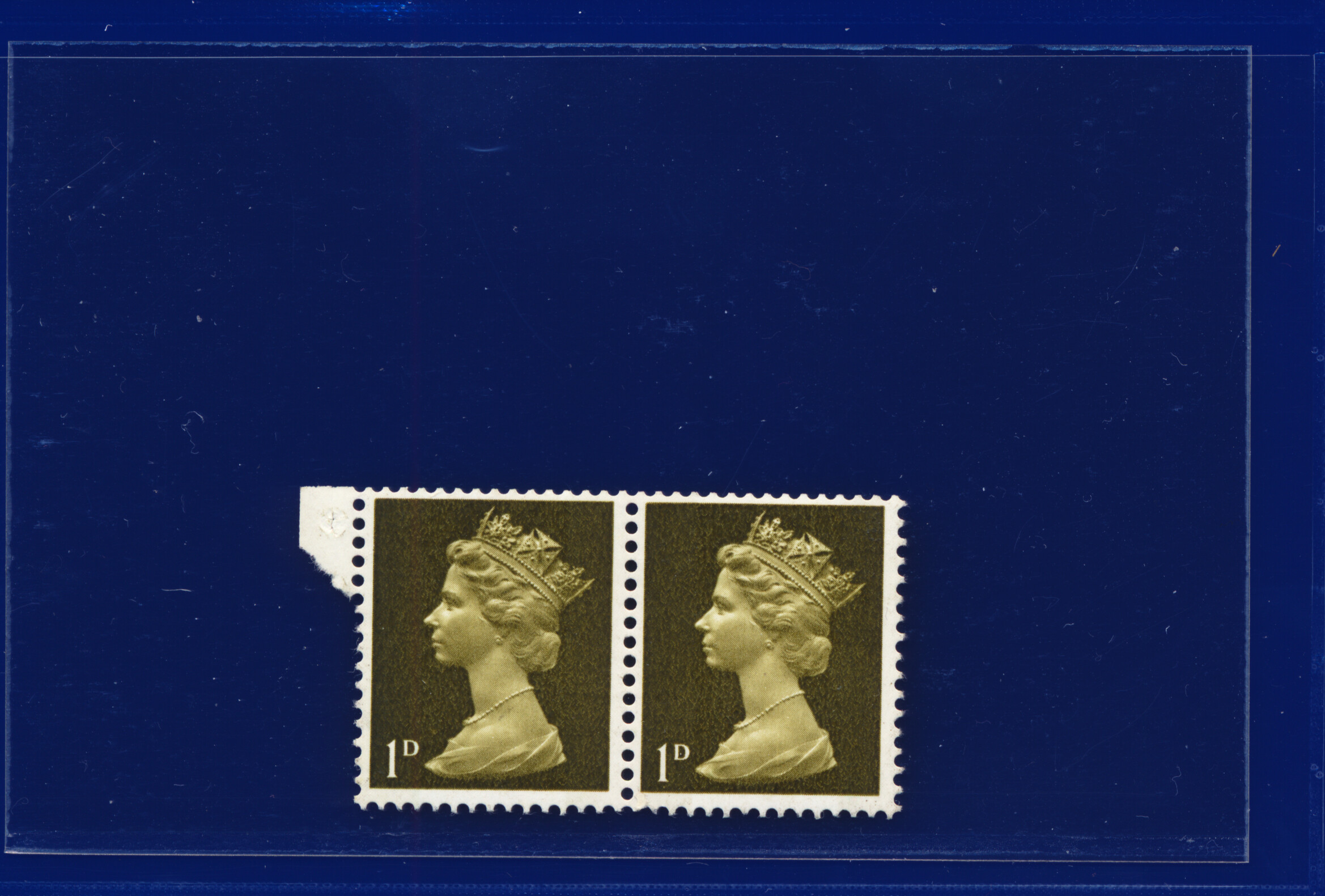 1968 SG724 1d Light Olive U2 2B Head A PVA MNH/MMH/MFG Auswahl aus 14 Artikeln kayw - Bild 15 von 28