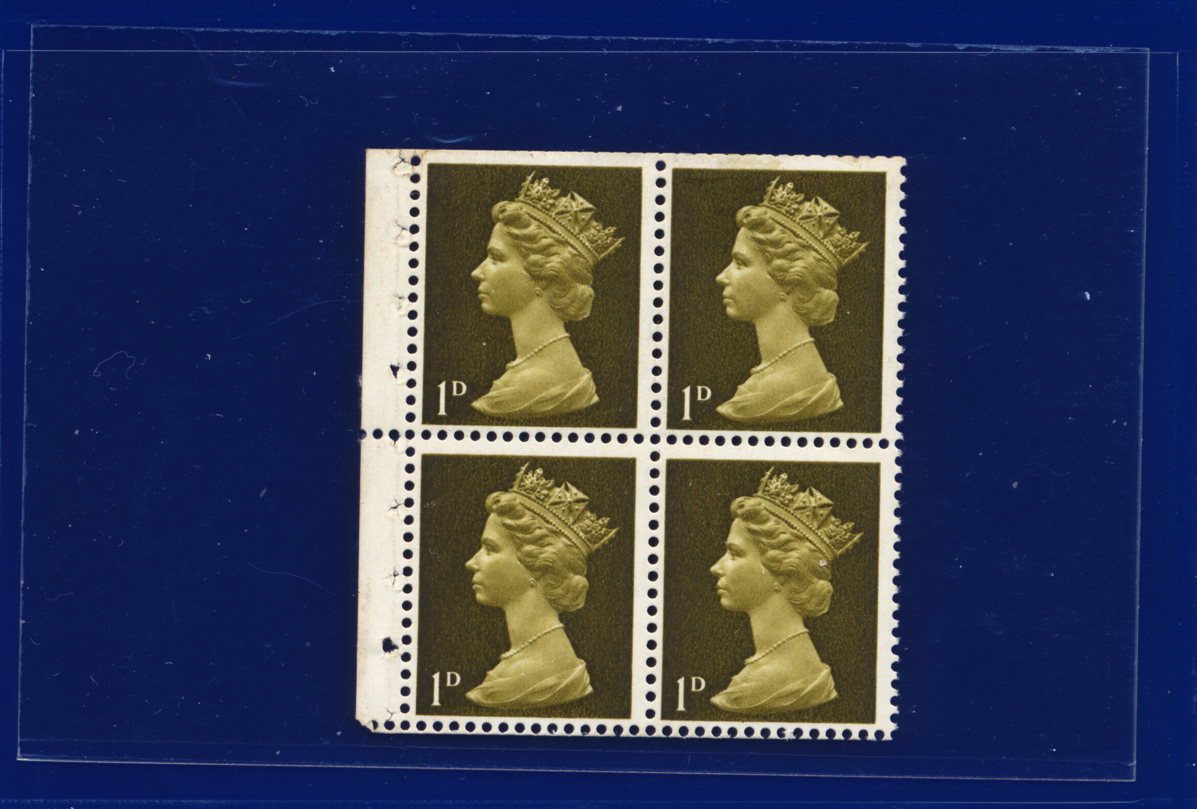 1968 SG724 1d Light Olive U2 2B Head A PVA MNH/MMH/MFG Auswahl aus 14 Artikeln kayw - Bild 25 von 28