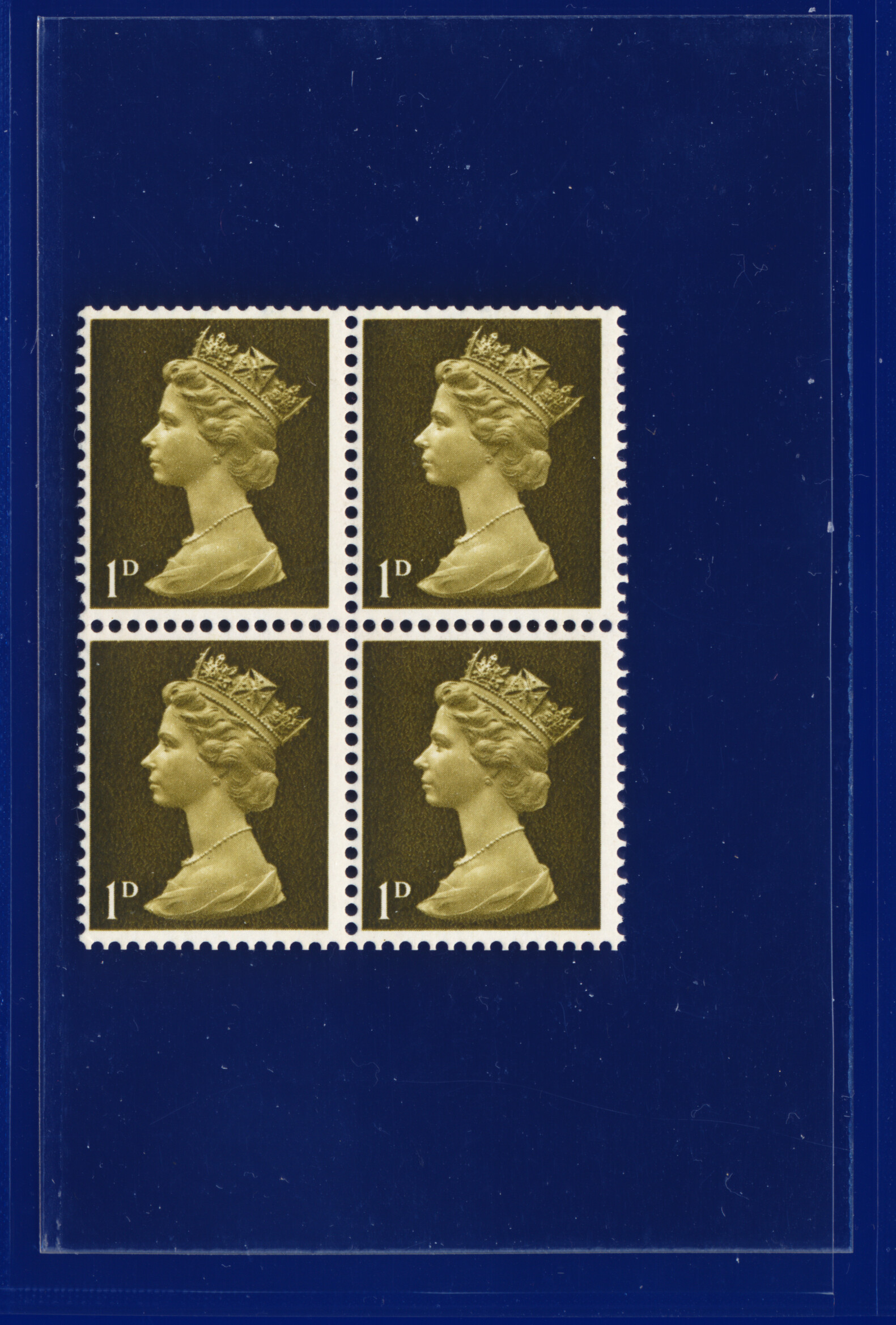 1968 SG724 1d Light Olive U2 2B Head A PVA MNH/MMH/MFG Auswahl aus 14 Artikeln kayw - Bild 19 von 28