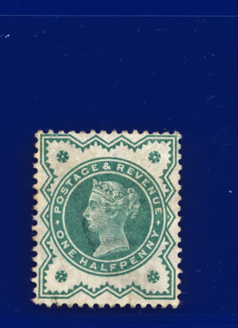 1900 SG213 1/2d stumpf blau-grün gut gebraucht alle abgebildet Auswahl 35 Artikel kany - Bild 19 von 41