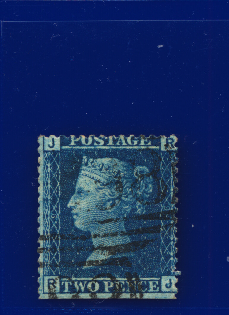 1858 SG45 2d Blue Plates 8 AC & 9 AF-RJ Good Used & Used Choice of 6 Items kajr - Picture 12 of 13