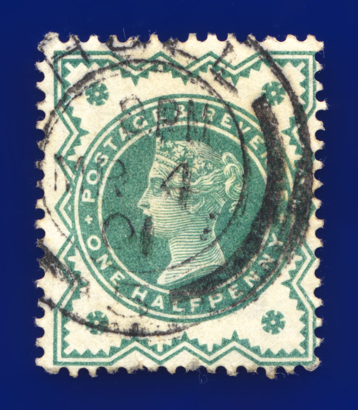 1900 SG213 1/2d stumpf blau-grün gut gebraucht alle abgebildet Auswahl 35 Artikel kany - Bild 27 von 41