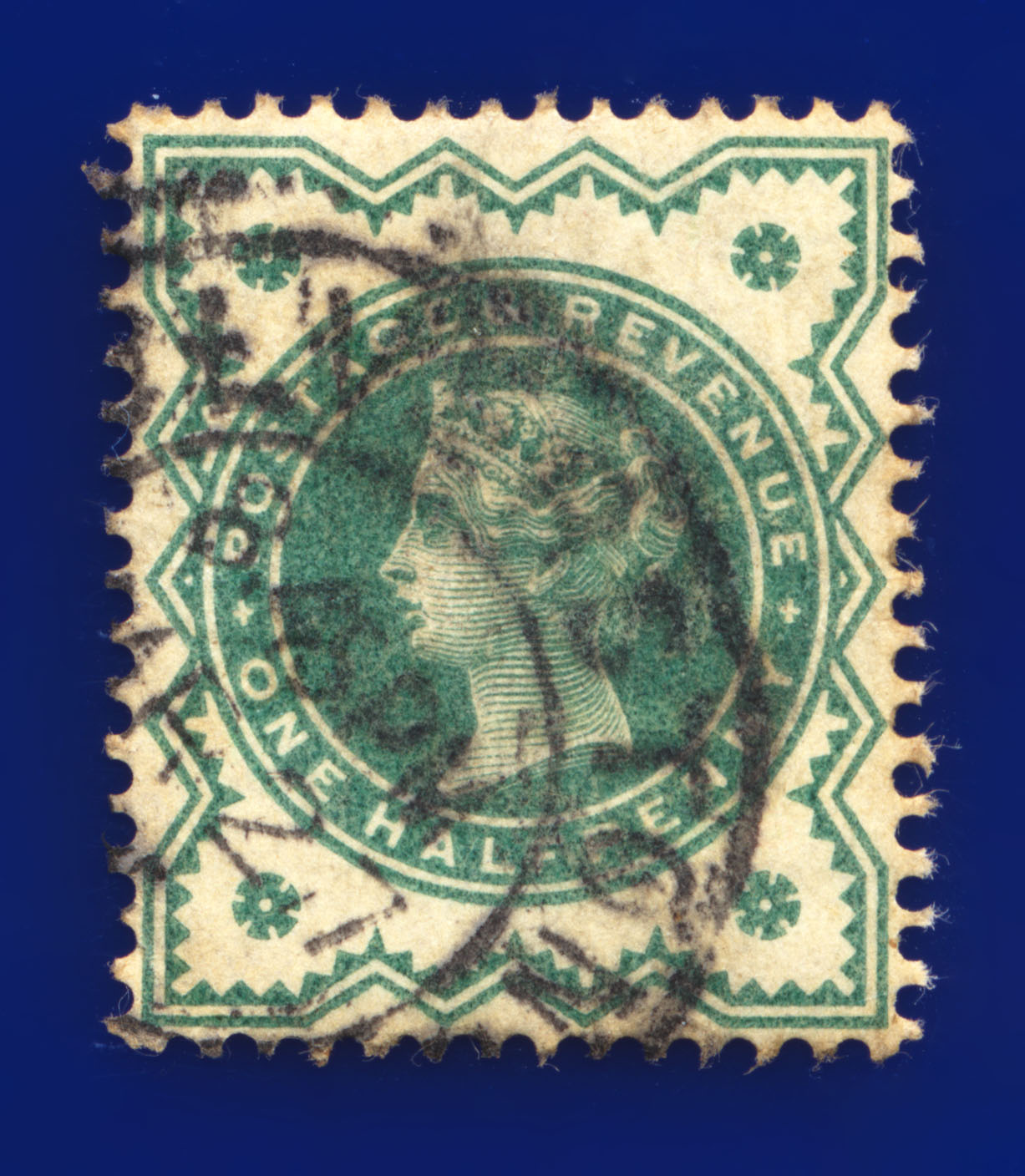 1900 SG213 1/2d stumpf blau-grün gut gebraucht alle abgebildet Auswahl 35 Artikel kany - Bild 39 von 41