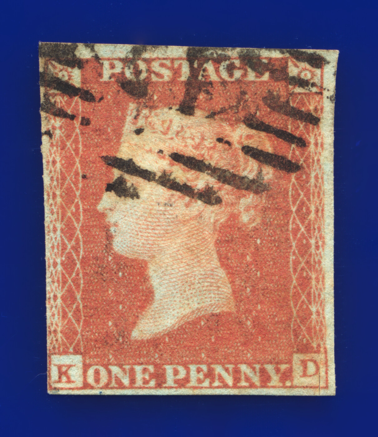 1841 SG8 1d rotbraune Stellungen JE-KL gebraucht Auswahl 5 kbmx - Bild 5 von 8